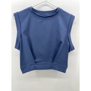 Sleeveless Boutique Poly-Elastane Blend Womens Top
